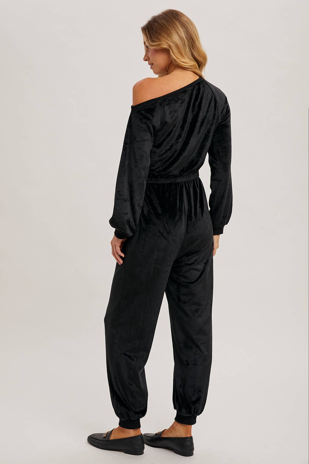 VELVET JUMPSUIT 2 COLOR OPTIONS