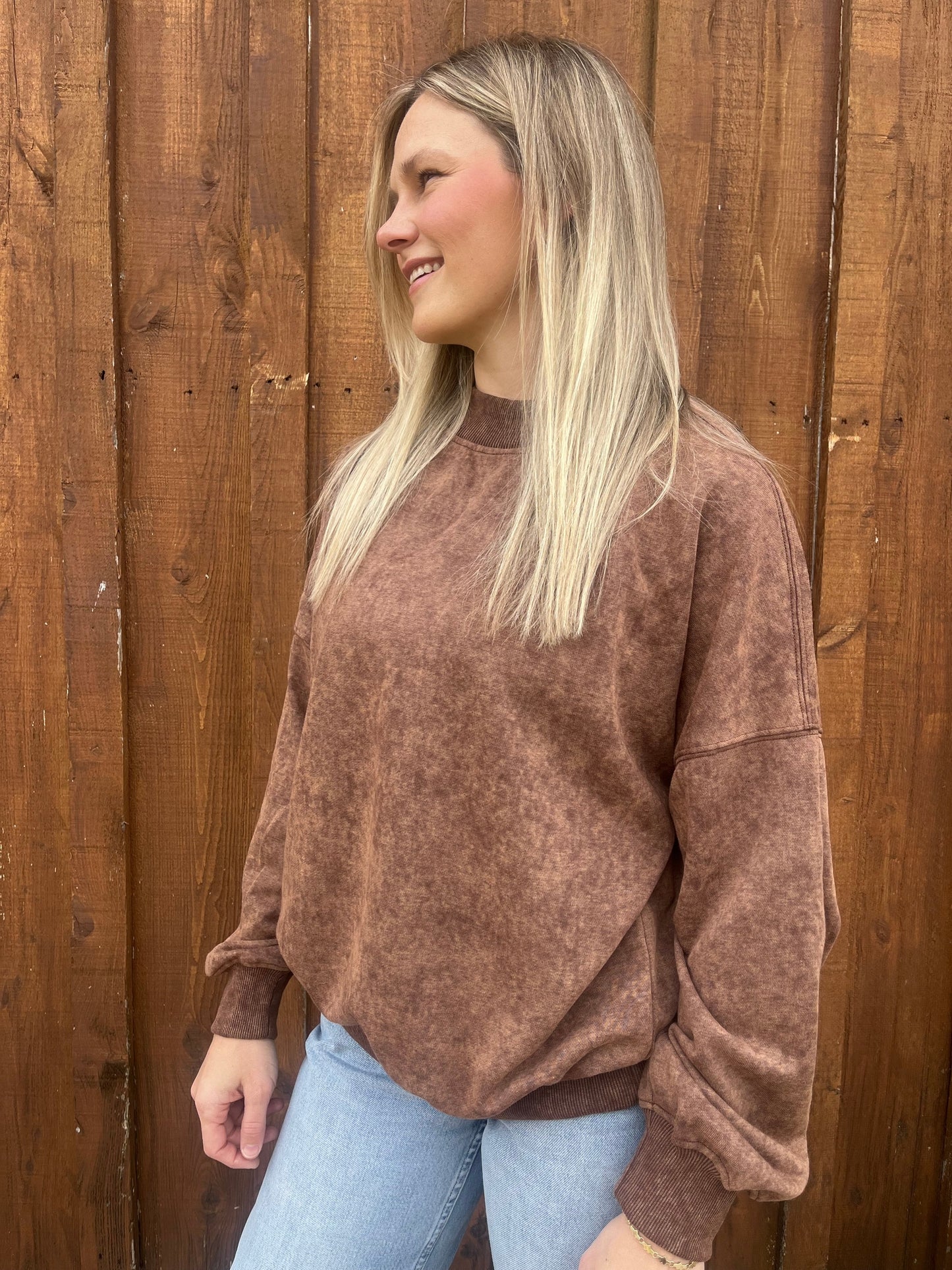 BRIANNE CREWNECK SWEATSHIRT