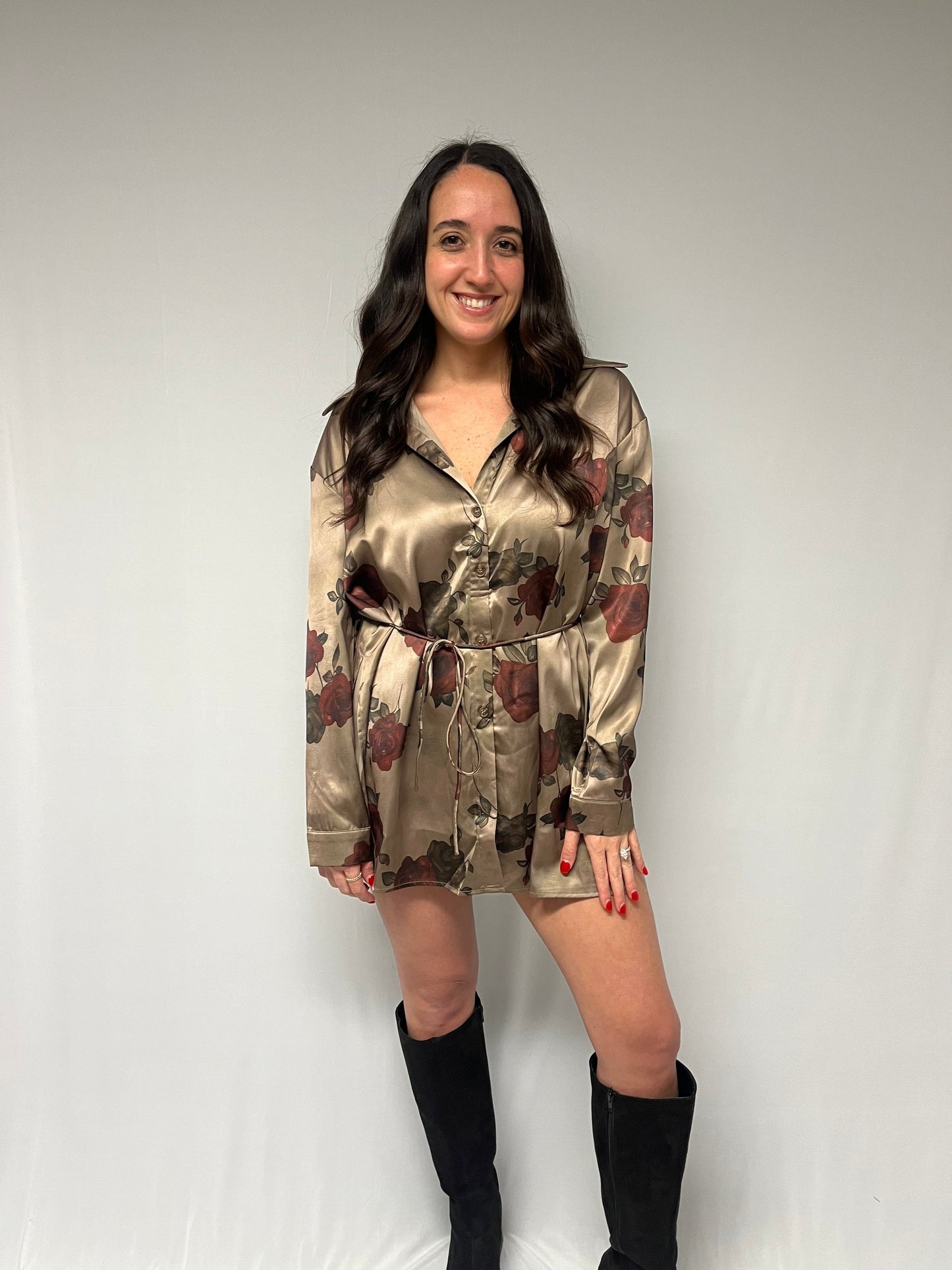 ROSÉ ALL DAY ROMPER