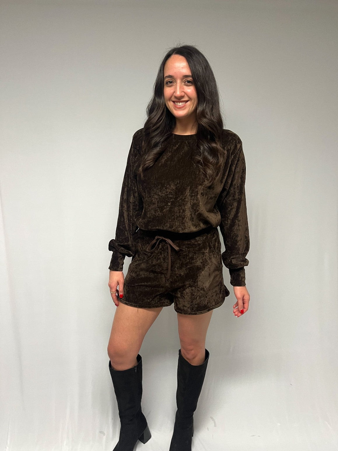 BROWN SUGAR SHORT SET