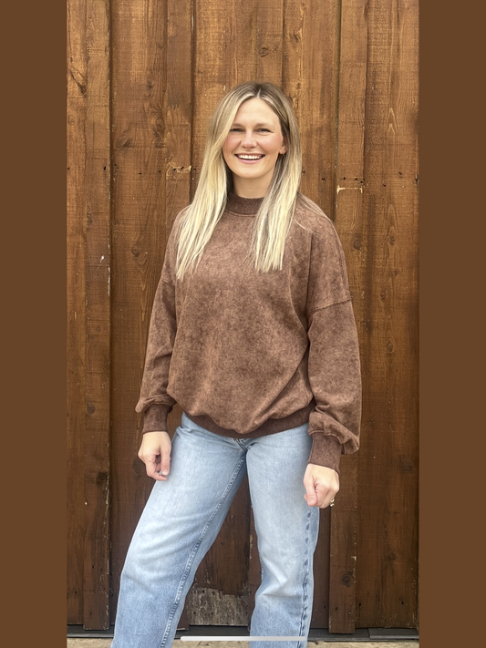 BRIANNE CREWNECK SWEATSHIRT