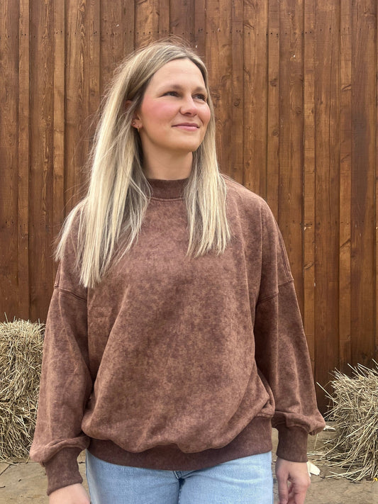 BRIANNE CREWNECK SWEATSHIRT